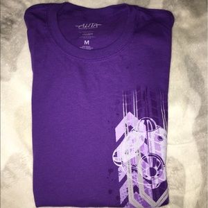 ALITA: BATTLE ANGEL purple T-shirt (size M)